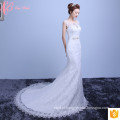 Sexy Mermaid Lace Alibaba Long Tail Wedding Dress 2017